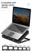 Gaming Laptop Cooler for 12–16 inch Notebooks | Dual Fans & Adjustable Wind Speed