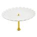 3-Tier ABS Cake Stand — Fruit & Dessert Display (Black or White)
