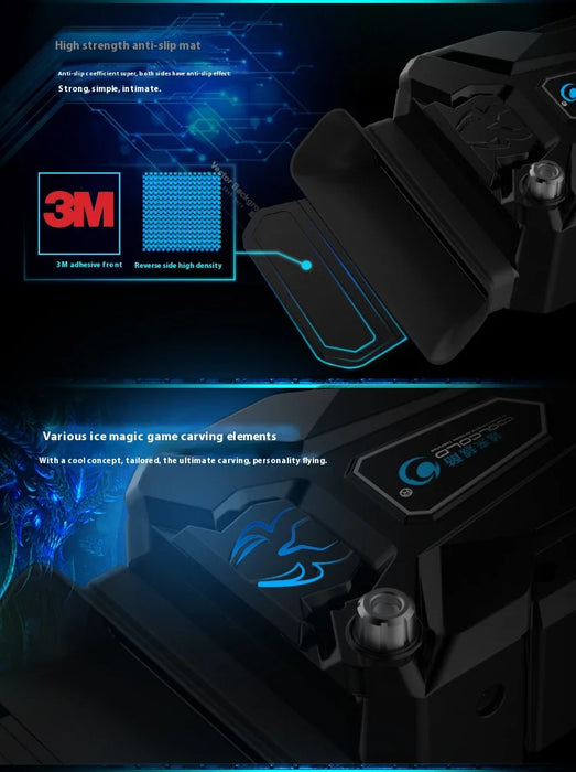 Portable Vacuum USB Laptop Cooler — External Extracting Fan for 15–17 inch Notebooks