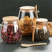 Airtight Glass Storage Jar with Bamboo Lid — 350 / 600 / 1000ml