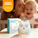 Owl Portable White Noise Machine for Baby — 30 Sounds, Cry Sensor, Night Light, Rechargeable