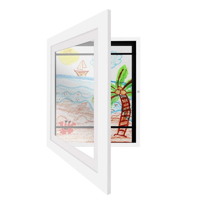 A3 & A4 Magnetic Kids Art Frame — Front-Open, Changeable Display for Posters & Photos