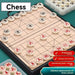 Children's Magnetic Chinese Chess Set – Wooden Foldable Board with Box (21cm or 25cm)