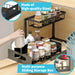 2-Tier Pull-Out Under-Sink Storage Rack – Sliding Cupboard Organiser