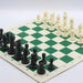 Portable Barrel Folding Chess Set — Plastic Pieces for Travel, Family & Kids