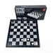 3-in-1 Foldable Magnetic Chess, Checkers & Backgammon Portable Plastic Board