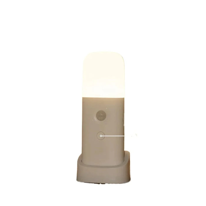 Lampe de nuit à détecteur de mouvement LED rechargeable par USB - Dimmable, portable, lampe de nuit activée pour chambre d'enfants, chambre à coucher, couloir - solution d'éclairage idéale pour la sécurité et le confort des enfants