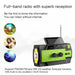 Disaster Prevention Emergency Flashlight Radio Solar Hand Crank Rechargeable Rechargeable Multifunctional LED Reading Light Radi