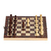 Wooden 3‑in‑1 Chess, Checkers & Backgammon Set – Foldable Travel Board