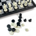 3-in-1 Foldable Magnetic Chess, Checkers & Backgammon Portable Plastic Board