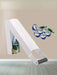 Wall-Mounted Can Crusher — Heavy-Duty White Metal Compactor