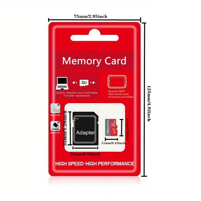 Class10 Memory Card High Speed Mini SD Card 8GB 16GB 32GB 64GB 128GB 256GB 512GB TF Flash Card