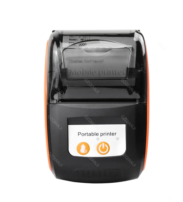 58mm Mini Thermal Receipt Printer – Bluetooth & USB, Mobile POS for Android/iOS/Windows