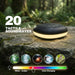 White Noise Machine — 20 Soothing Sounds, Night Light Timer, USB-C Rechargeable, Portable with Lanyard
