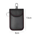 Faraday Key Fob Pouch — Carbon Fibre Signal‑Blocking Protector