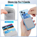 MagSafe Elastic Lycra Phone Card Holder — Fits iPhone 16/15 Pro Max & MagSafe Android