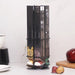 Rotating Nespresso Pod Holder — 20-Capsule Coffee Rack (Gold)