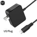 USB-C Laptop & Phone Charger — 65W / 60W / 45W Power Adapter (EU / US plug)