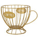 Metal Coffee Capsule Holder – Large Capacity Pod Organizer for Kitchen, Café & Bar