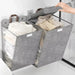 Foldable Adhesive Wall Laundry Hamper – Punch-Free Mesh Basket