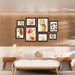 Pack of 3 A3 Photo Frames (29.7 x 42 cm) – Rustic Wood-Effect MDF