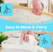 Slim Laundry Hamper — 100L or 160L Bamboo Basket with Removable Washable Bag & Handles