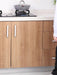 Metal Pull-Out Under-Sink Organiser with Sliding Shelf — Kitchen Storage (White/Black)