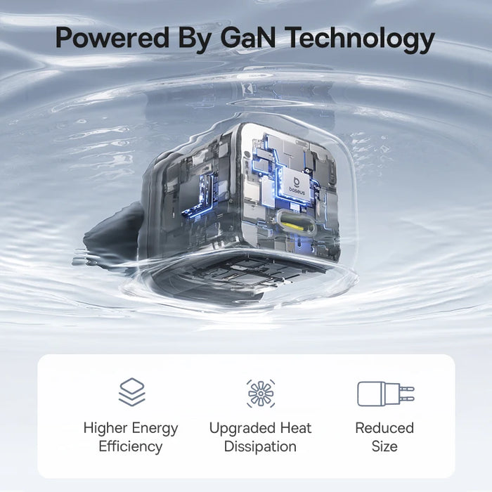 30W GaN USB‑C PD Fast Charger — Works with iPhone 12–17 & USB‑C Devices (EU Plug)