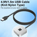 USB Fingerprint Reader for Windows Hello — 1.5m Braided Cable (Windows 11/10)