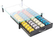 Vertuo/Vertuoline 40‑Pod Drawer Coffee Capsule Holder with Tempered Glass Tray