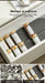 4 Layers Kitchen Spice Drawer Organizer Adjustable Spice Rack for Spice Jars Seasoning Bottles Cabinet Pantry Kitchen Organizer
