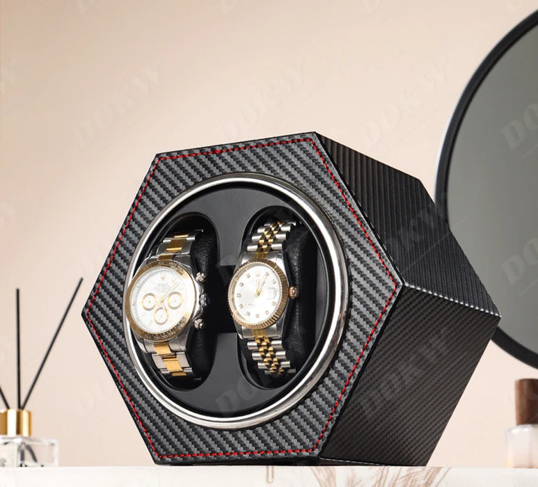 Type-C Mini Single Motor Watch Winder with Adjustable Rotation Modes