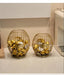 Large Capacity Iron Coffee Pod Holder – Stackable Capsule Storage (Black or Gold)