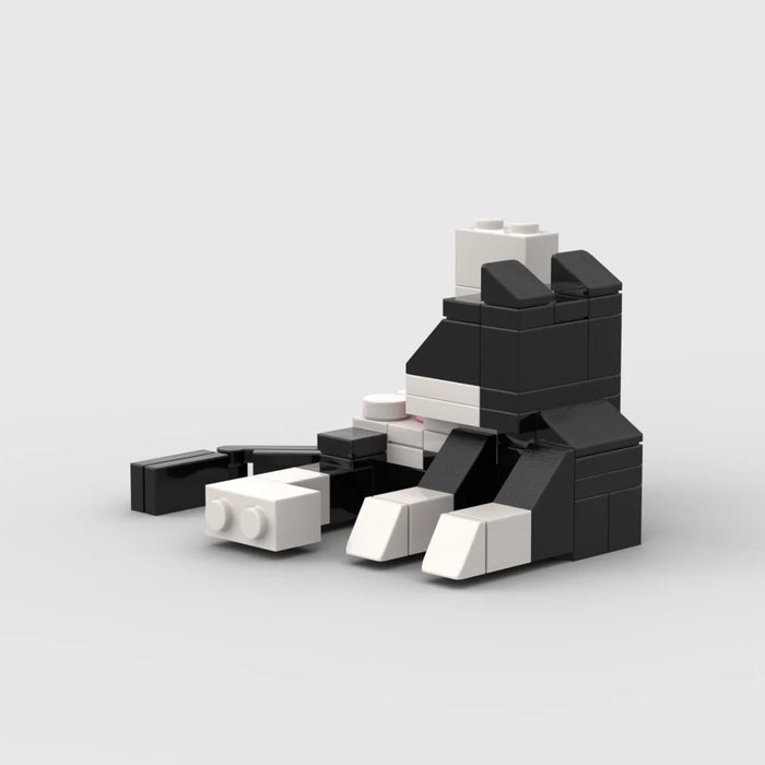 Animal Series 62-Piece Cat MOC Bricks DIY Building Blocks — Kids' Educational Toy