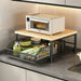 2026 Kitchen Countertop Organiser Rack — Pull-Out Shelf for Microwave, Coffee Machine & Printer