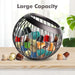 Vintage Mesh Coffee Capsule Basket – Metal Coffee Pod & Fruit Holder