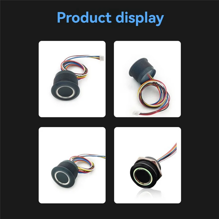 R503 RGB Ring Capacitive Fingerprint Module (IP65 Waterproof)