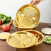 3-in-1 Stainless Steel Kitchen Set with Built-in Grinder, Filter and Mixing Bowl