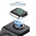 3‑in‑1 Magnetic Wireless Charging Stand for iPhone, Apple Watch & AirPods (USB‑C)
