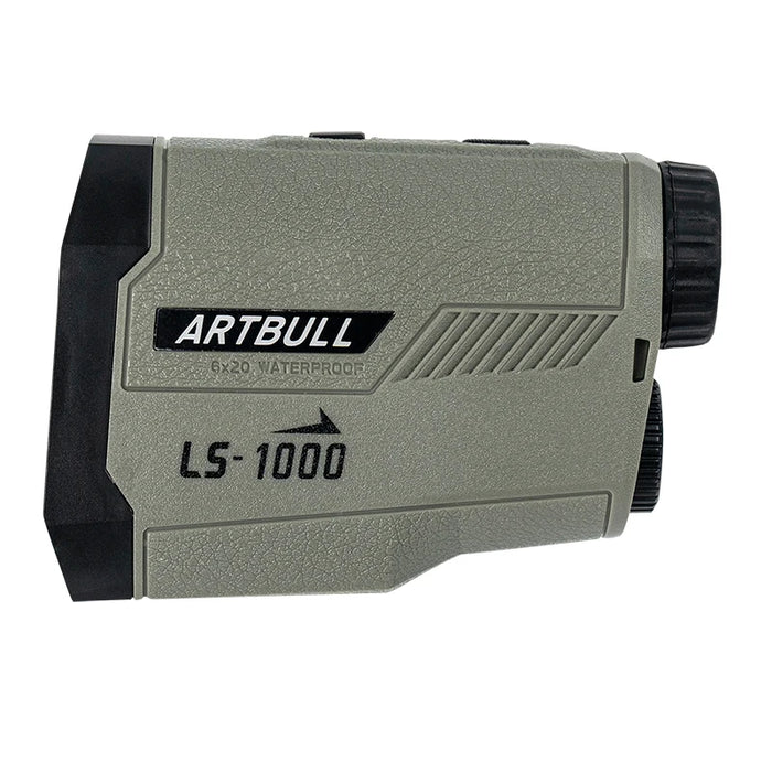 1000m Laser Rangefinder with Slope — 6× Magnification, Flag‑Lock & CR2 Powered