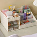 Makeup Organiser with Drawers — Cosmetic Storage for Dresser, Vanity & Bathroom Countertop