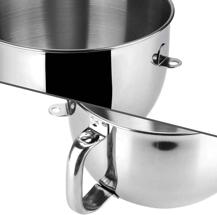 6-Quart Stainless Steel Mixing Bowl for KitchenAid Epicurean & Professional Bowl-Lift Mixers