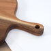 Wooden Cutting Board with Handle — Rectangular Serving & Cheese Board