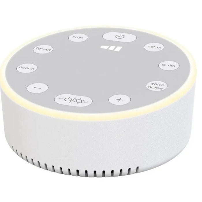 Baby White Noise Machine with Night Light — Portable Sleep Aid for Babies & Toddlers