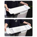 Expandable Bath Tray with Draining Design – Plastic Tub Caddy