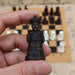 Antique-style Clay Chess Set with 28cm Board and 3D Terracotta Warrior Pieces