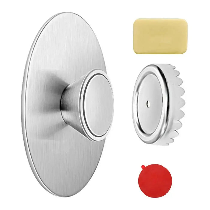 Perforation-Free Magnetic Soap Holder — Stainless Steel Wall-Mounted Soap Saver