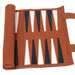 Roll-Up Backgammon Travel Set – Portable Classic Board Game for Family & Friends