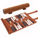 Roll-Up Backgammon Travel Set – Portable Classic Board Game for Family & Friends
