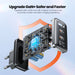 Toocki 67W GaN USB-C Charger with LED Display — 3-Port PD & Quick Charge